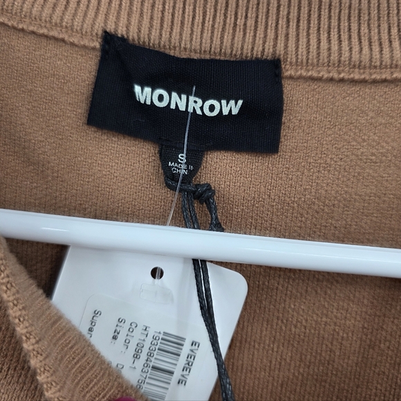 New Monrow Cut Out Pullover Small - Picture 3 of 8